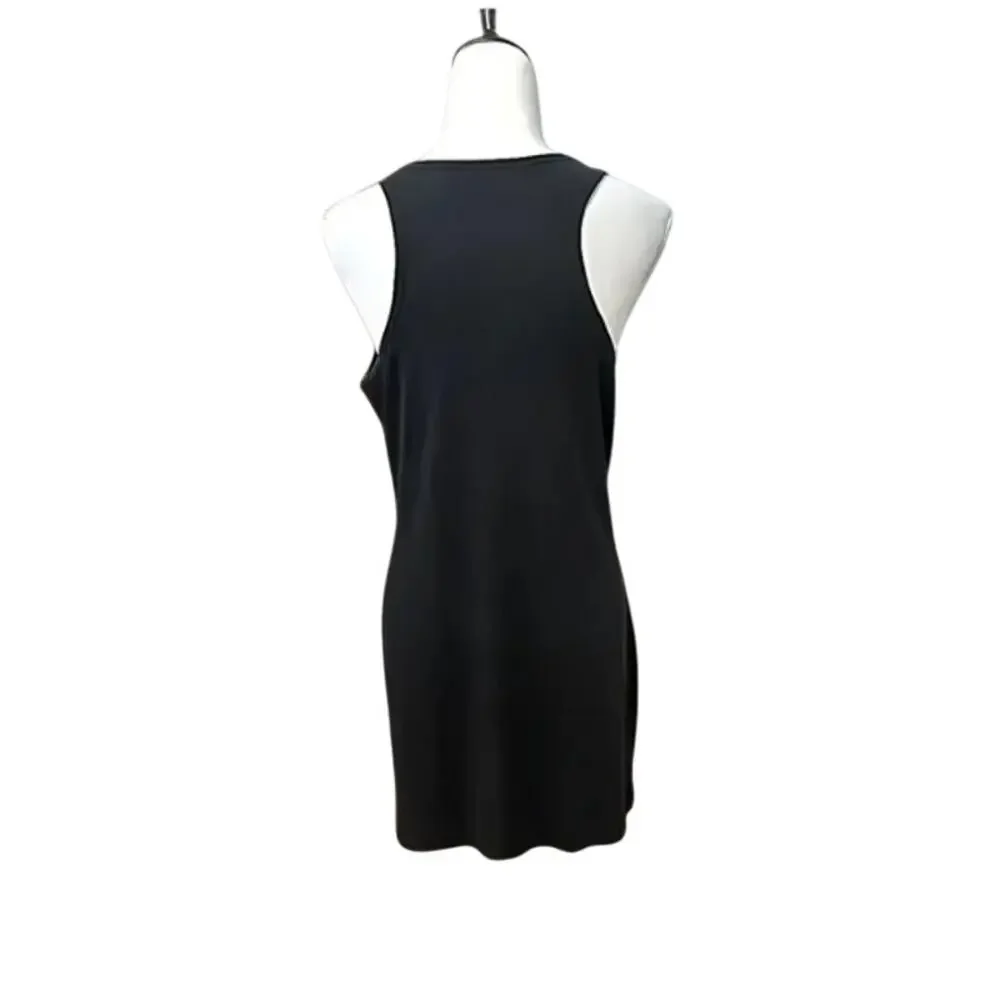 BP Black Sleeveless Tank Dress Mini Casual M NWT Minimalist Chic Timeless Chic